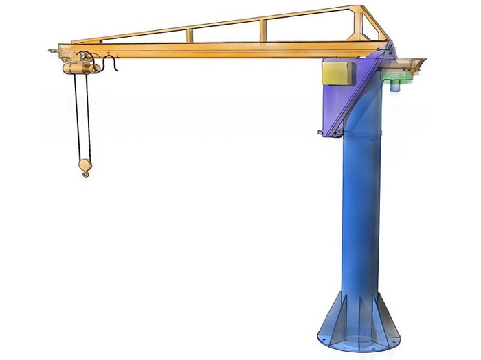 kran konsolno povorotnyy